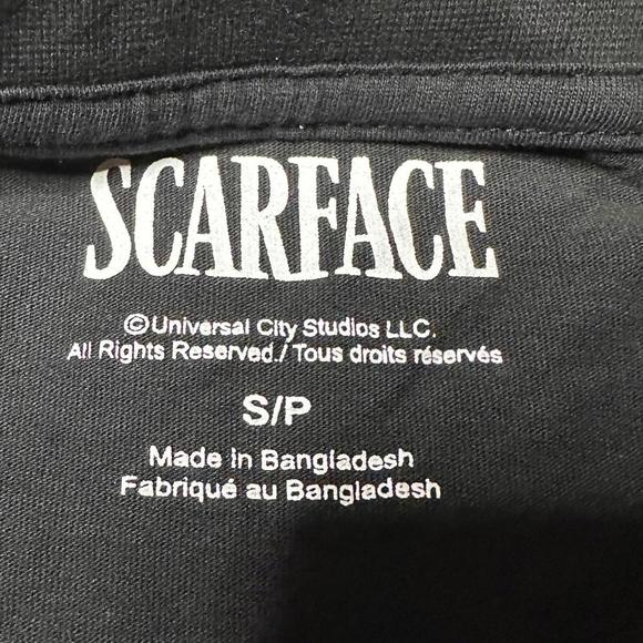 Scarface Movie Tony Montana Collage Graphic Tee Black Mens S - Picture 7 of 9